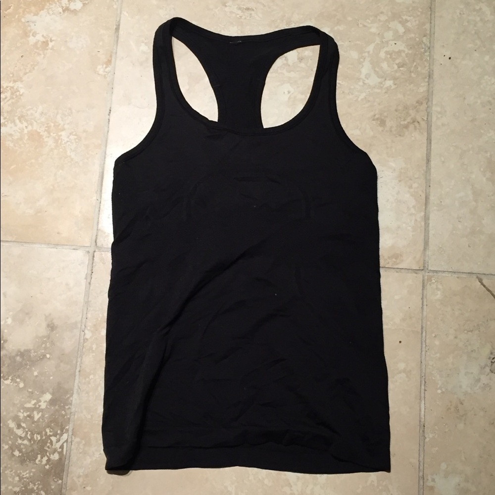 Lululemon Athletica black swiftly tanktop
